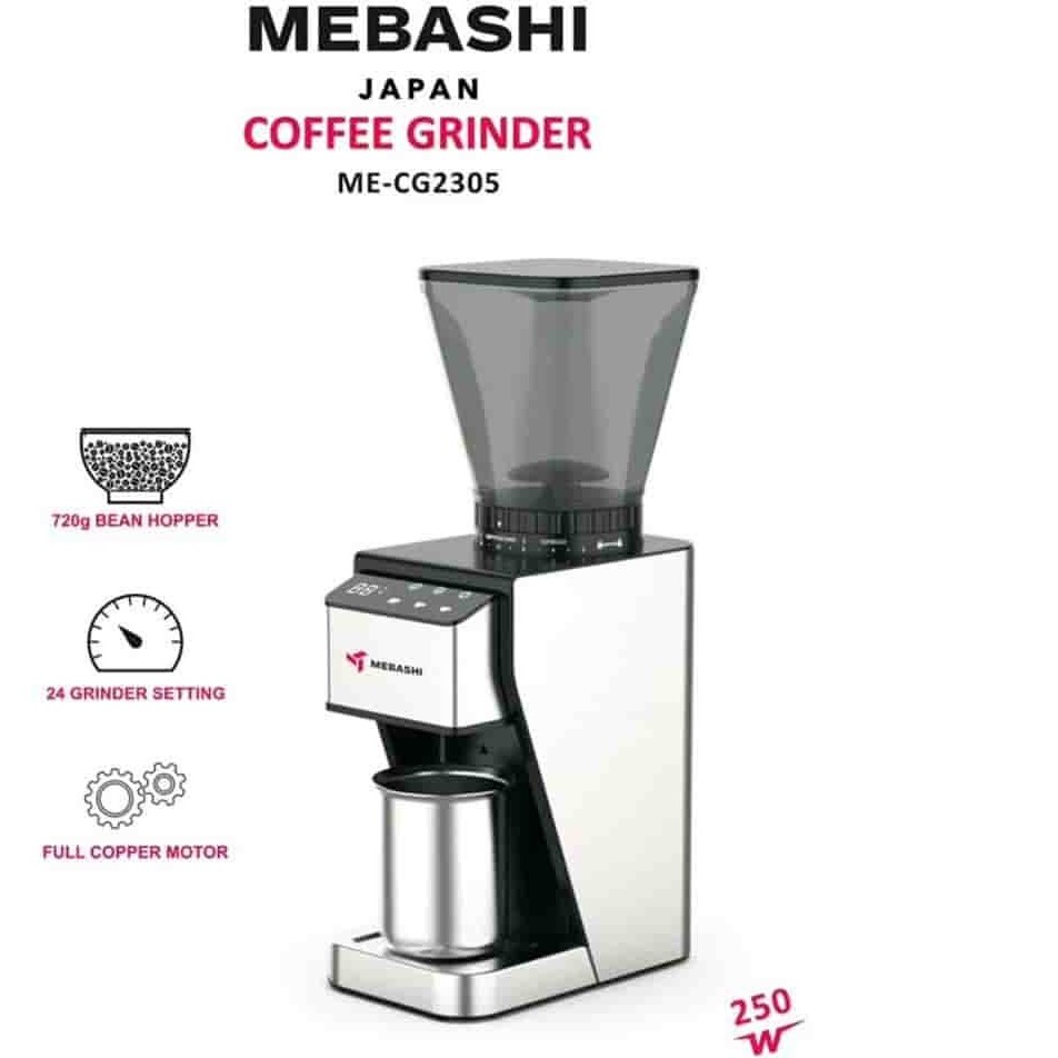 آسیاب قهوه مباشی مدل ME-CG2305 توان 250 وات